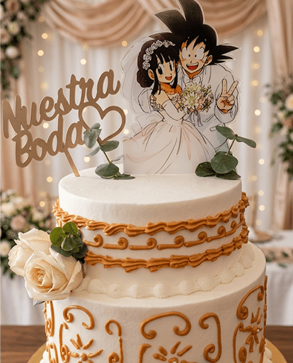 Pastel personalizado de bodas